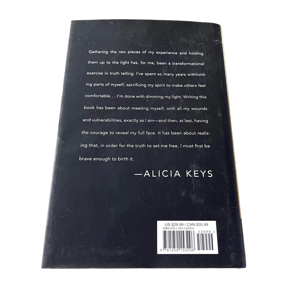 Alicia Keys More Myself A Journey Hardcover Book Black Gold First Edition Memoir